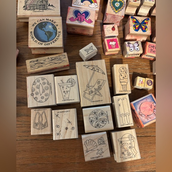 Huge lot of rubber stamps !!! - Picture 5 of 5